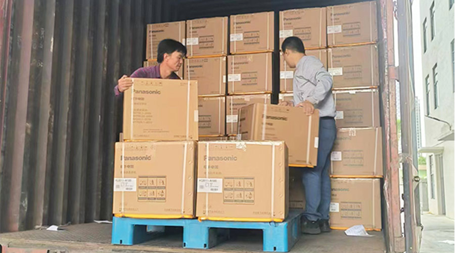發(fā)貨抓速度！金環(huán)電器第一時間完成松下滾筒干衣機發(fā)貨
