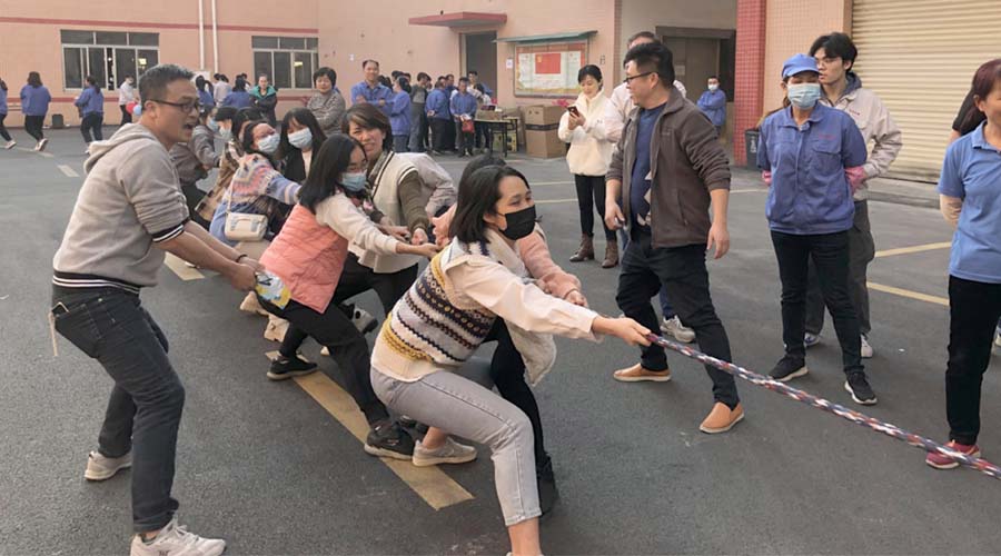 凝心聚力 辭舊迎新！金環(huán)電器開展跨年文娛活動
