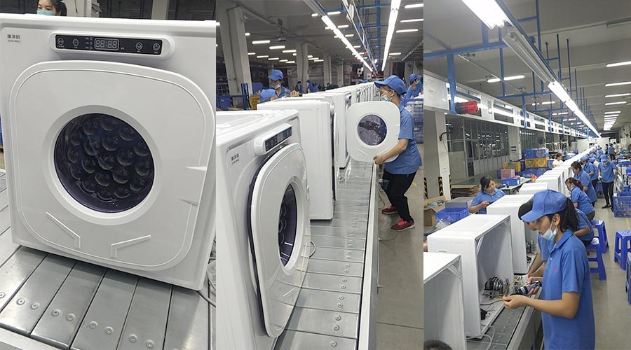 質量與速度并存！某電商平臺客戶稱贊金環(huán)電器代工衣物烘干機實力